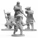 Blood & Plunder: European Indian Fighters (4 Pieces) Unpainted Metal Miniatures