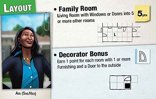 Floor Plan, A Roll & Write Home Design Game