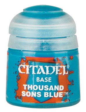 Citadel Base Paint, 12ml Flip-Top Bottle - Thousand Sons Blue 12ml