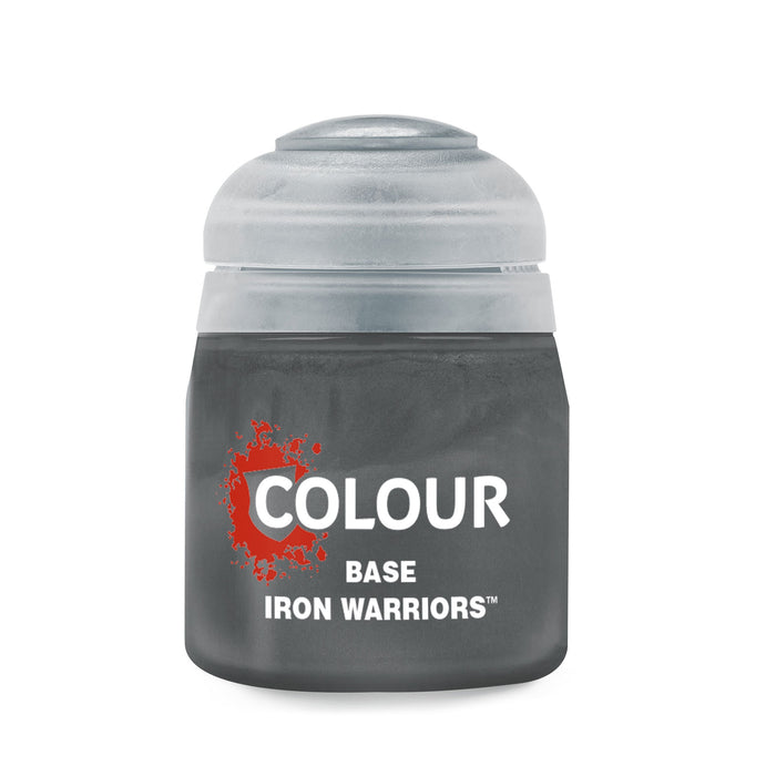 Citadel Base Paint, 12ml Flip-Top Bottle - Iron Warriors