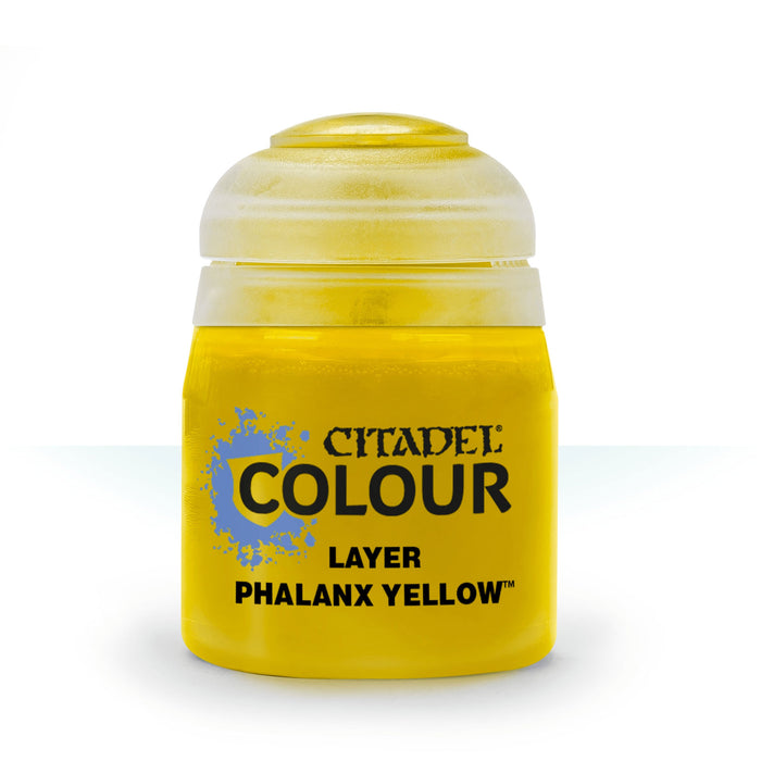Citadel Layer Paint, 12ml Flip-Top Bottle - Phalanx Yellow