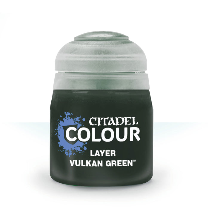 Citadel Layer Paint, 12ml Flip-Top Bottle - Vulkan Green