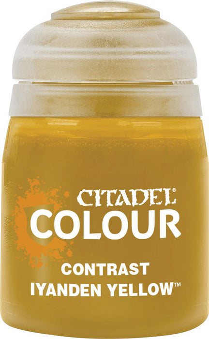 Citadel Contrast Paint, 18ml Flip-Top Bottle - Iyanden Yellow