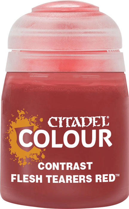 Citadel Contrast Paint, 18ml Flip-Top Bottle - Fleshtearers Red