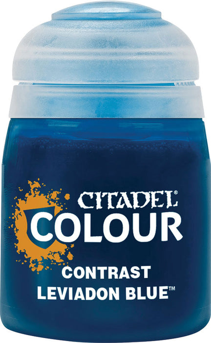 Citadel Contrast Paint, 18ml Flip-Top Bottle - Leviadon Blue