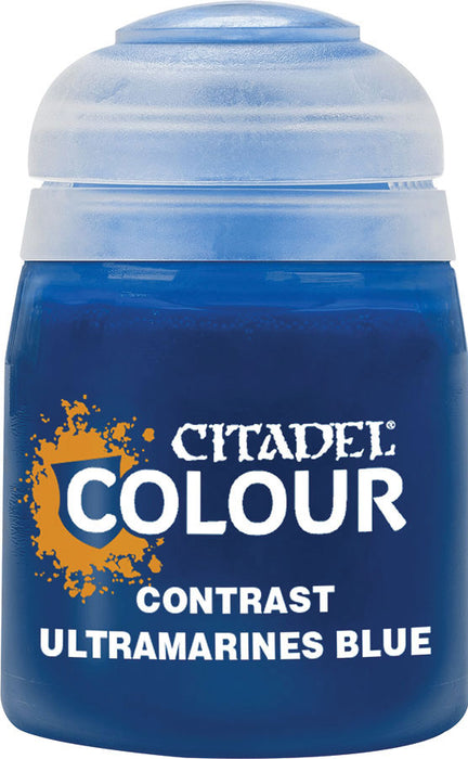 Citadel Contrast Paint, 18ml Flip-Top Bottle - Ultramarines Blue