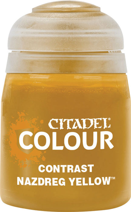 Citadel Contrast Paint, 18ml Flip-Top Bottle - Nazdreg Yellow
