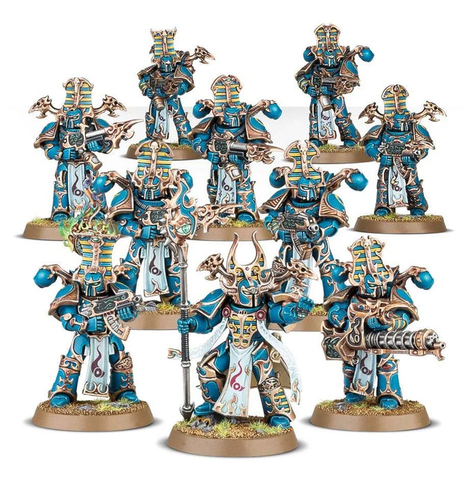 Warhammer 40K: Chaos Space Thousand Sons Rubric Marines Plastic Miniatures