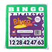 Pack of 100 Bingo Cards with Jumbo Numbers - Green