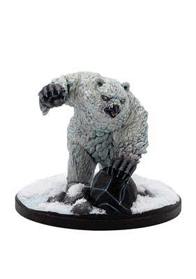 Icewind Dale Rime of the Frostmaiden Unpainted D&D Figure - Snowy Owlbear