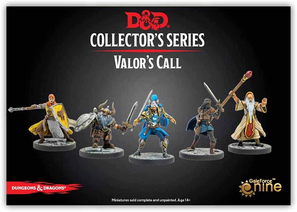 Dungeons & Dragons: The Wild Beyond the Witchlight - Valors Call (5 Unpainted Resin Figures)
