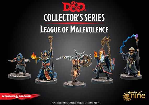 Dungeons & Dragons: The Wild Beyond the Witchlight - League of Malevolence (5 Unpainted Resin Figures)
