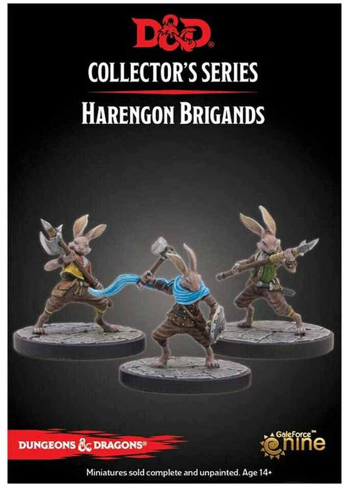 Dungeons & Dragons: The Wild Beyond the Witchlight - Agdon Longscarf & Haregon Brigands (3 Unpainted Resin Figures)