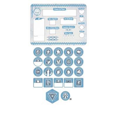 Dungeons and Dragons RPG Token Set - Paladin