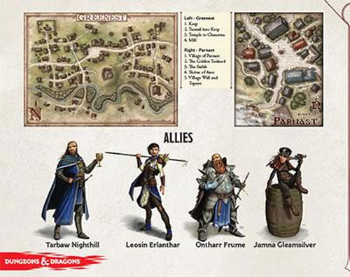 Dungeons and Dragons RPG Tyranny of Dragons- Hoard of the Dragon Queen DM Screen