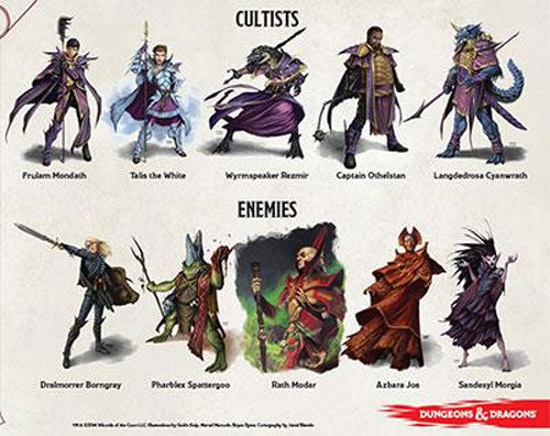 Dungeons and Dragons RPG Tyranny of Dragons- Hoard of the Dragon Queen DM Screen