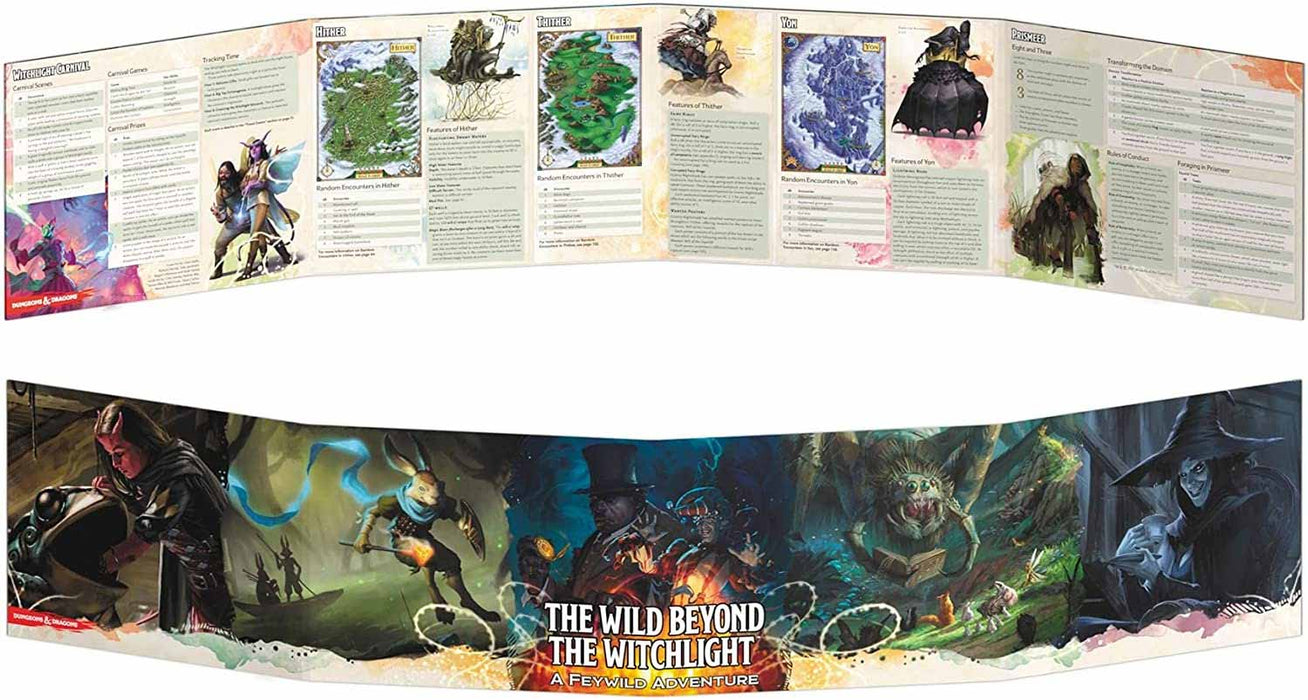 Dungeons & Dragons RPG: The Wild Beyond the Witchlight - DM Screen