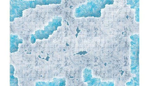 Dungeons and Dragons Caverns of Ice RPG Encounter Map