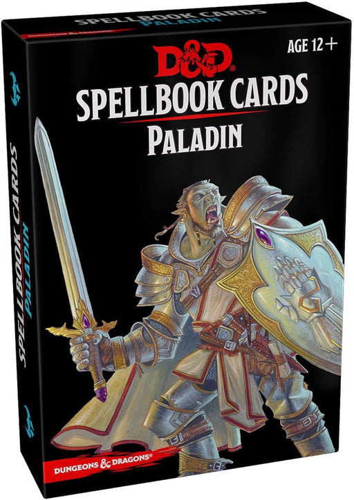 Dungeons and Dragons RPG Spellbook Cards - 70 Card Paladin Deck