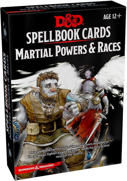Dungeons and Dragons RPG Spellbook Cards - 61 Card Martial Powers and Races Deck