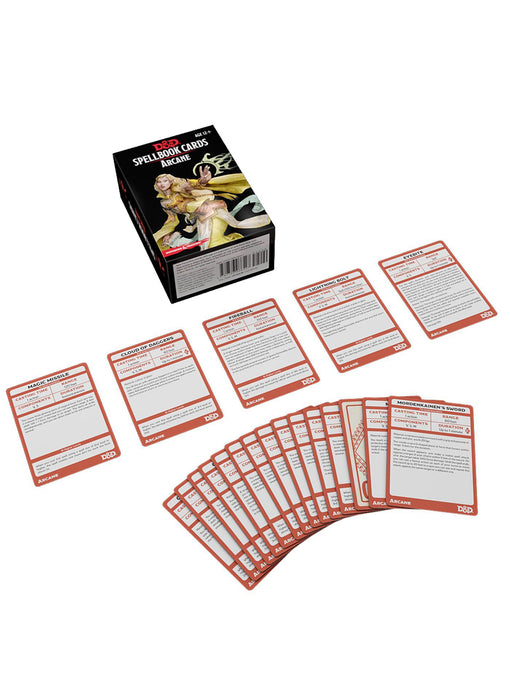 Dungeons and Dragons RPG Spellbook Cards - 257 Card Arcane Deck