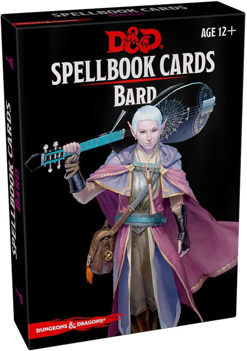 Dungeons and Dragons RPG Spellbook Cards - 128 Card Bard Deck