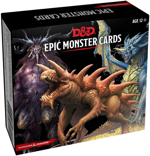 Dungeons and Dragons RPG Epic Monster Cards - 77 Oversized Cards