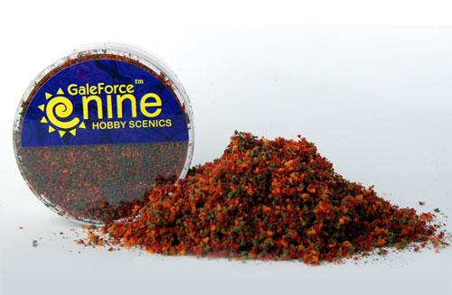 Gale Force Nine Basing and Scenery Hobby Round Container - Autumn Flock Blend