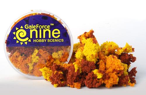 Gale Force Nine Basing and Scenery Container - Autumn 3 Color Clump Foliage Mix