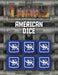 Tanks: The Modern Age - United States Dice Set (6 Dice)