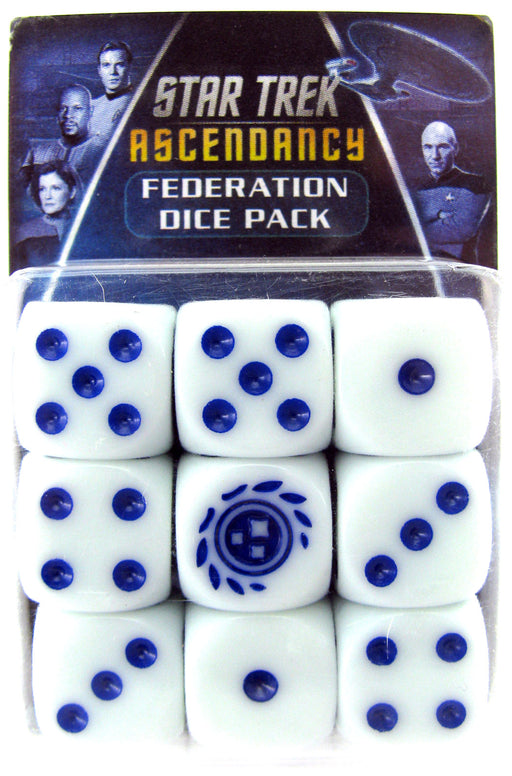 Star Trek Ascendancy: Federation Dice Set (9 Dice)