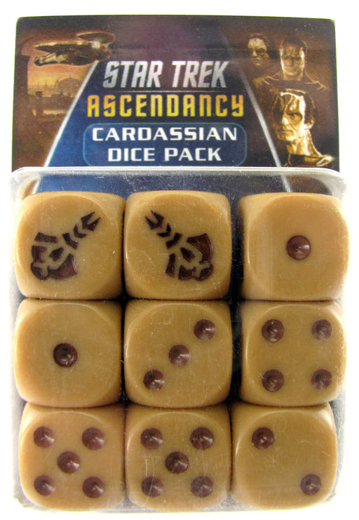 Gale Force Nine Star Trek Ascendancy: Dice Expansion – Set Di 10 Dadi Personalizzati Per Fazioni
