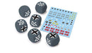 World of Tanks: Miniatures Game Dice and Decal Upgrade Pack - German
