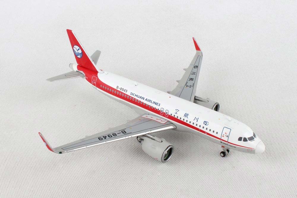Gemini Sichuan A320NEO 1/400 B-8949 Diecast Model Airplane