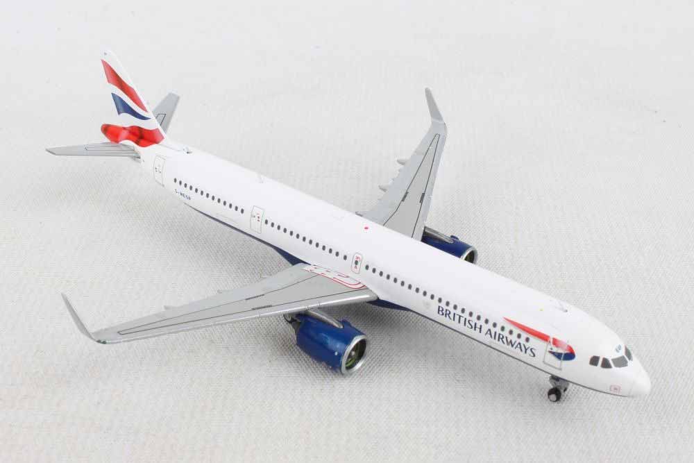 Gemini British A321NEO 1/400 G-NEOP Diecast Model Airplane