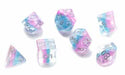 Eclipse Dice 7 Piece Polyhedral DnD Dice Set - Cotton Candy