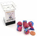 Halfsies Dice 7 Piece Polyhedral DnD Dice Set - The Court Jester