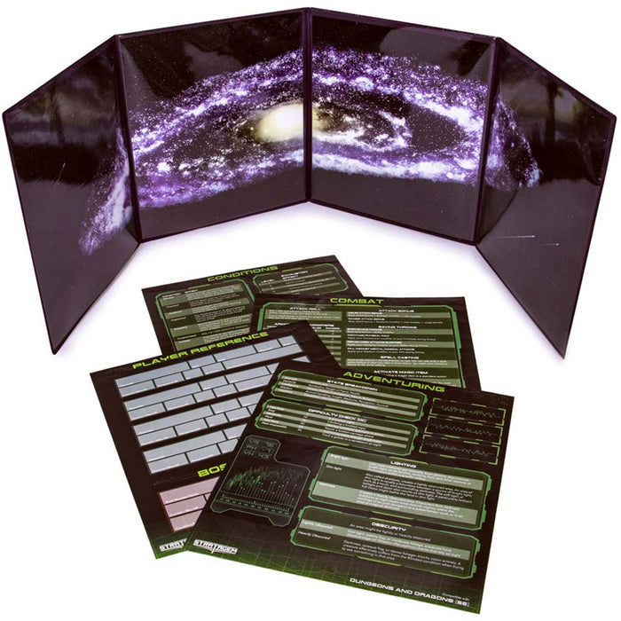 The Master's Matrix Customizable DM Screen - Purple