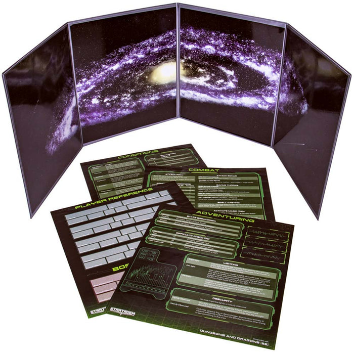 The Master's Matrix Customizable DM Screen - Silver