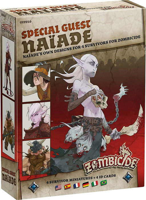 Zombicide Black Plague Expansion: Special Guest Naiade Box (4 Miniatures)