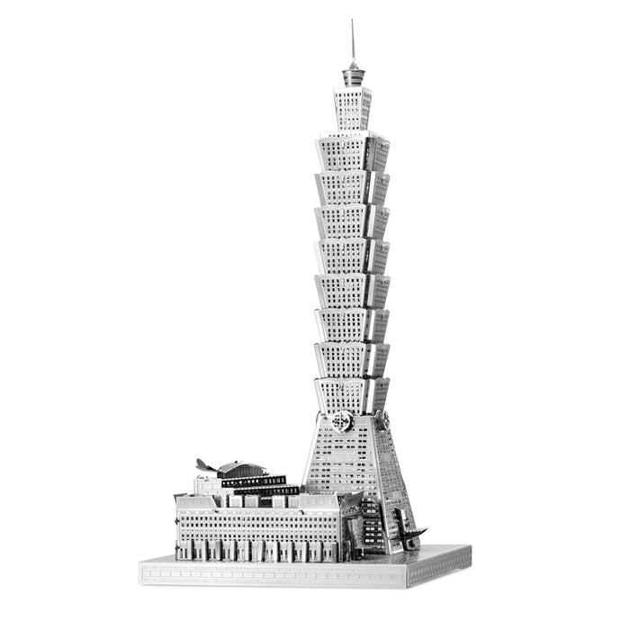 Fascinations ICONX Taipei 101 Laser Cut 3D Metal Model Kit
