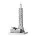 Fascinations ICONX Taipei 101 Laser Cut 3D Metal Model Kit