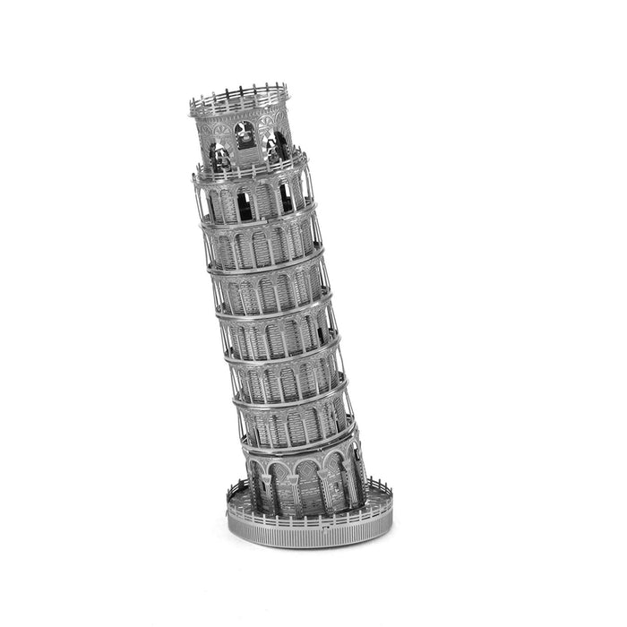 Fascinations ICONX Leaning Tower of Pisa Laser Cut 3D Metal Model Kit