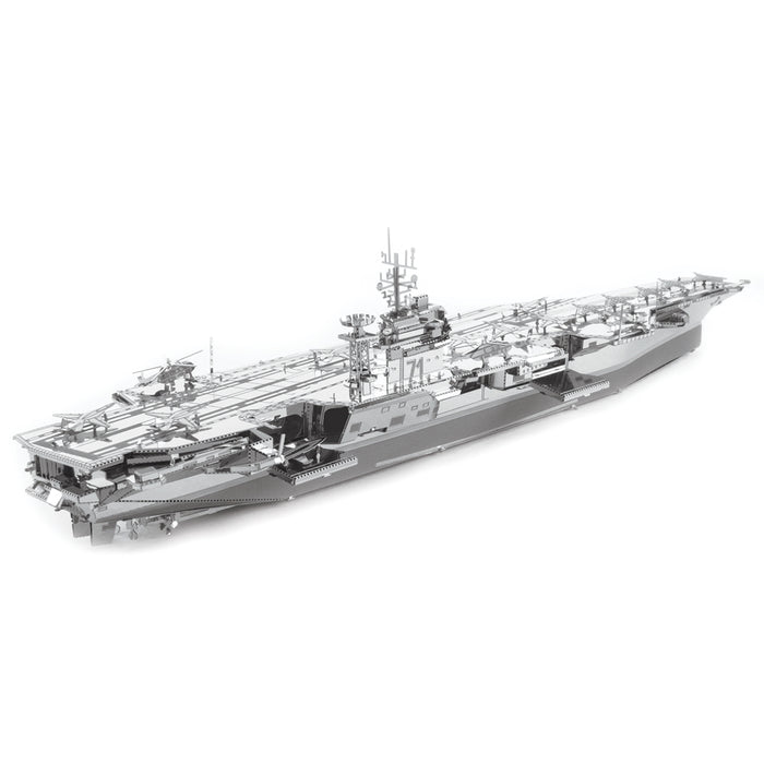 Fascinations ICONX USS Theodore Roosevelt CVN-71 Laser Cut 3D Metal Model Kit
