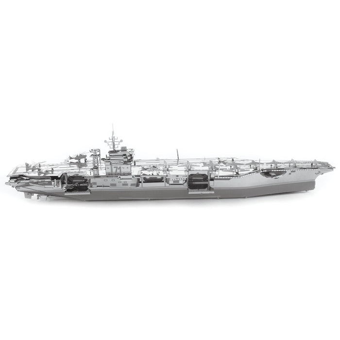 Fascinations ICONX USS Theodore Roosevelt CVN-71 Laser Cut 3D Metal Model Kit