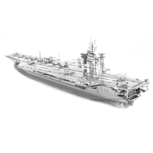 Fascinations ICONX USS Theodore Roosevelt CVN-71 Laser Cut 3D Metal Model Kit