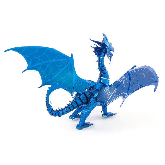 Fascinations ICONX Blue Dragon Laser Cut Metal Model Kit