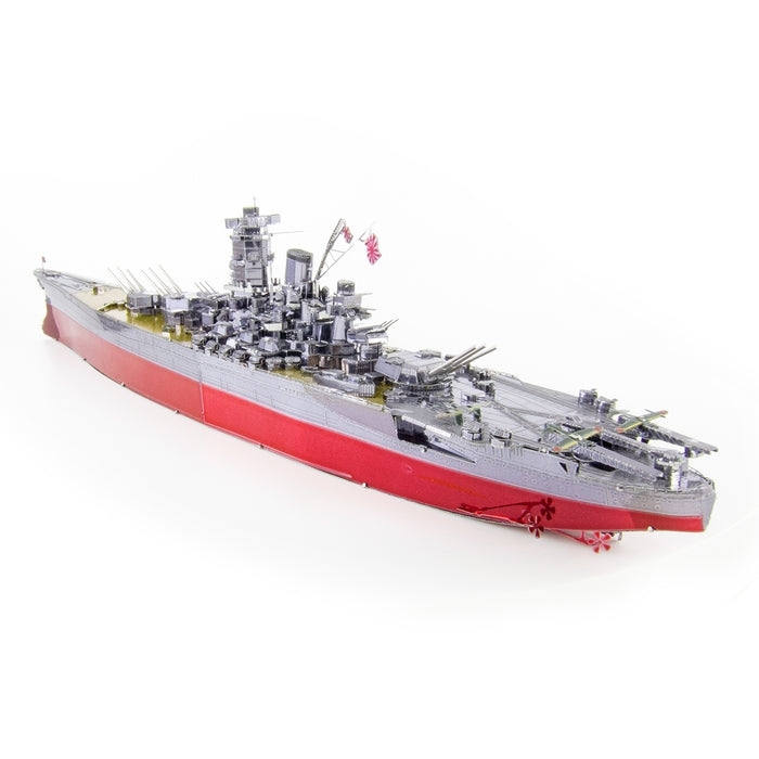 Fascinations ICONX Yamato Battleship Laser Cut Metal Model Kit