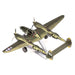 Fascinations ICONX P-38 Lightning Laser Cut 3D Metal Model Kit