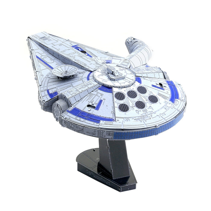 Fascinations Lando's Millennium Falcon Unassembled Color 3D Metal Model Kit